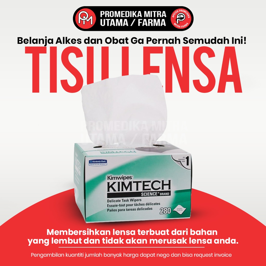 Tisu Lensa Optik Kimwipes Kimtech