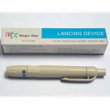 Lancing Device Adjustable Depth Magic Star