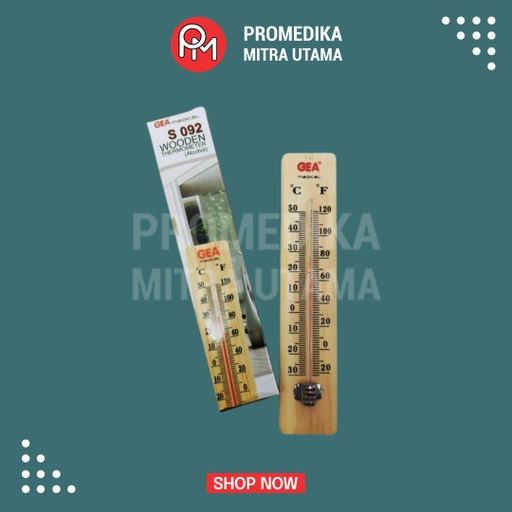 Thermometer Kayu/Dinding  GEA Medical