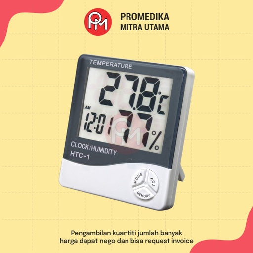 Thermometer Digital & Hygrometer Digital Series HTC-1