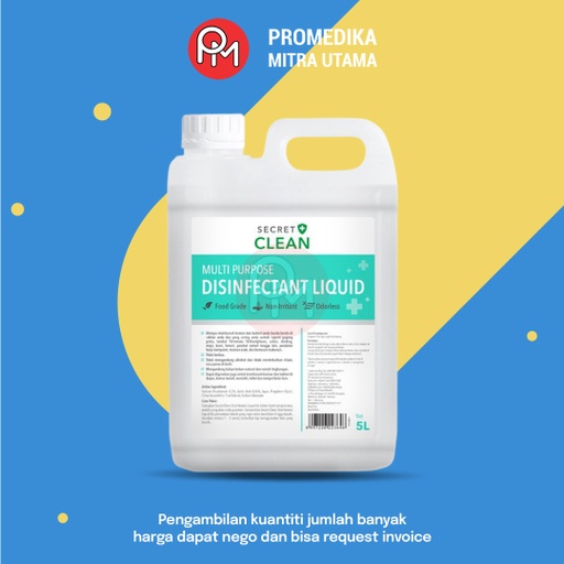 Disinfektan Secret 5L