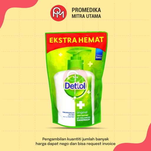 Sabun Cair Isi Ulang Dettol Original 200ml