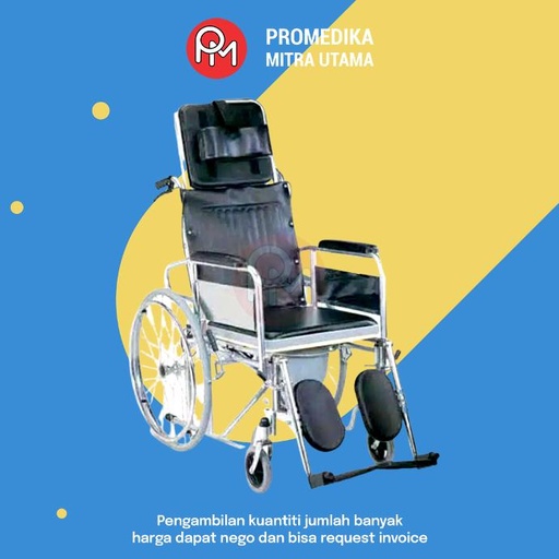 Kursi Roda 3 Fungsi Chrona KJT704B