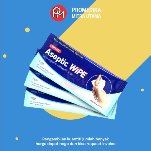 Tisu Basah Aseptic Wipe Onemed