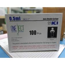 Spuit One Ject 0,5ml Box