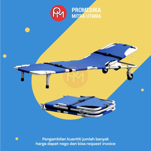 Tandu Lipat 2 Dengan Roda GEA Medical YDC 1A1