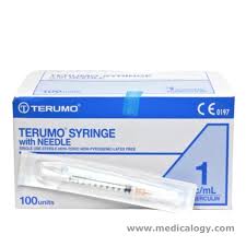 Spuit 1 cc Terumo Box