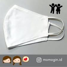 Masker Non Medis Earloop Anak Warna Putih Pcs