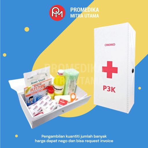 Kotak P3K Putih Kecil + Isi