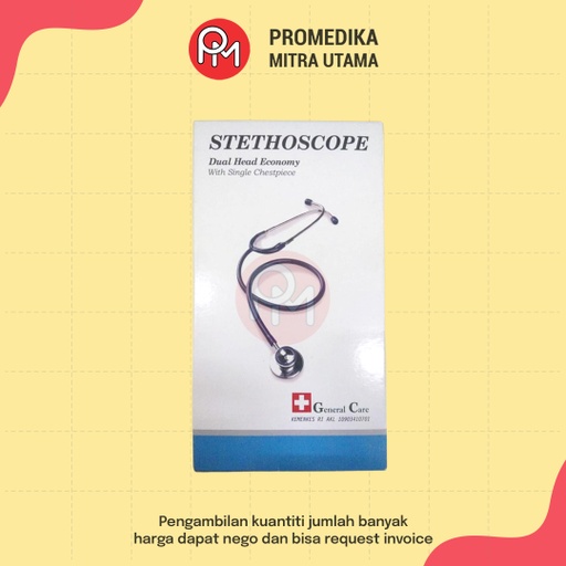 Stetoskop Dual Head Economy General Care with Chest Piece