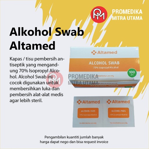 Alkohol Swab Altamed