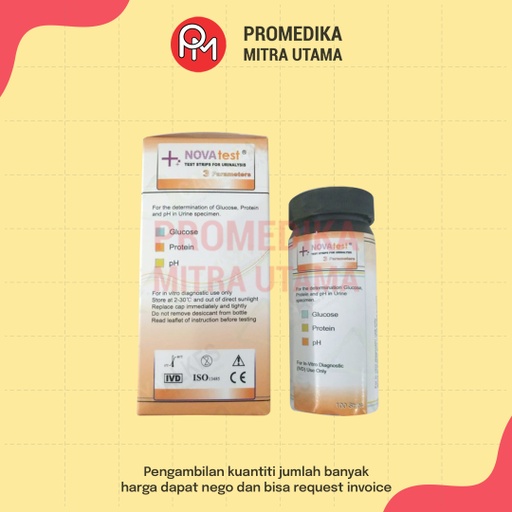 Strip Test Untuk Urin Nova Test 3 Parameter