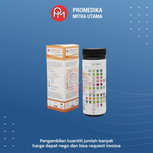 Strip Test Untuk Urin Nova Test 10 Parameter
