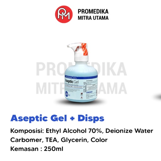 Aseptic Gel Onemed 250ml Pump