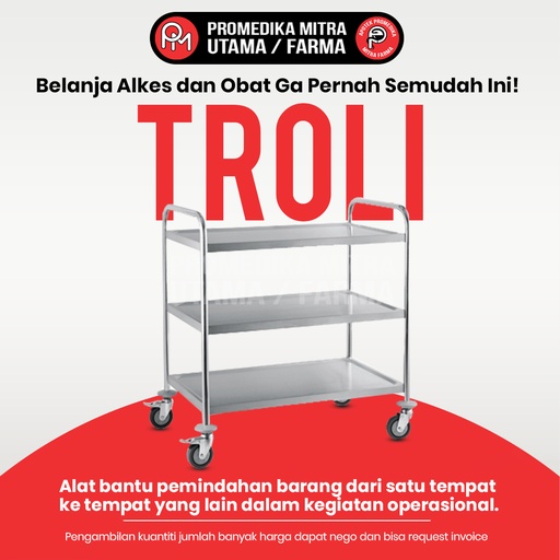 Troli 3 Tingkat