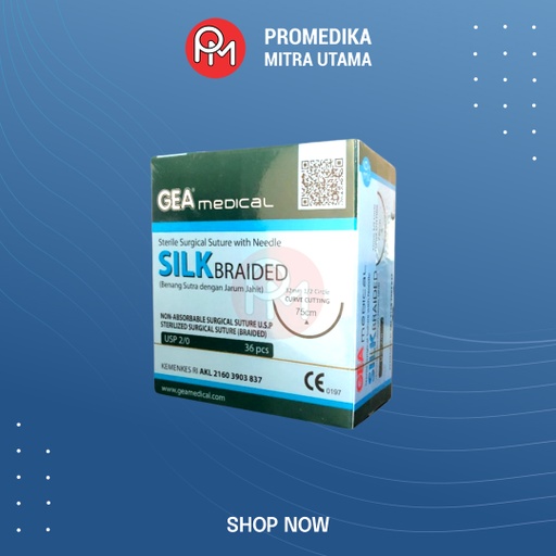 Benang Braided Silk GEA Medical Box Isi 36