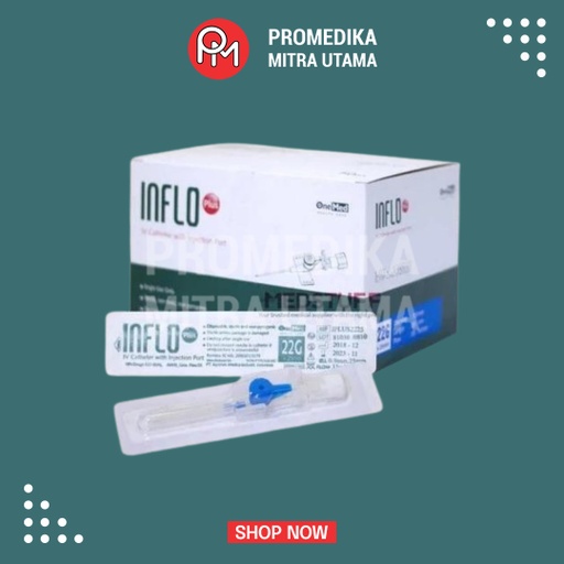 I.V. Catheter Inflo+ Onemed (Sayap) Box