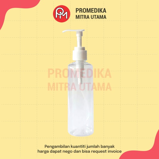 Botol Pump Kosong 250ml Tinggi [Non Merk]