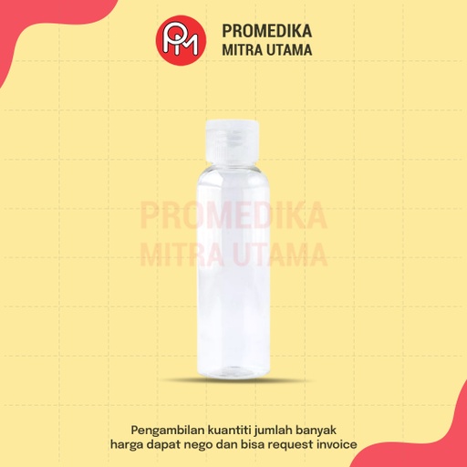 Botol Fliptop Kosong 100ml [Non Merk]