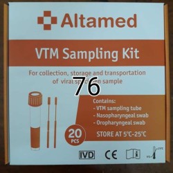 VTM Altamed Virus Sampling Kit box