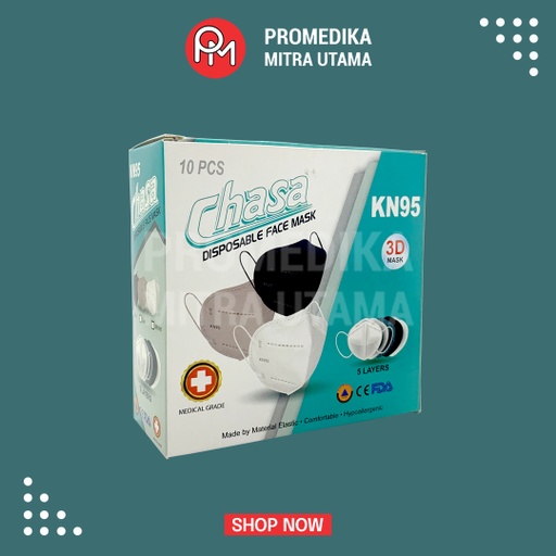 Masker Medis KN95 Headloop Chasa Box Isi 10