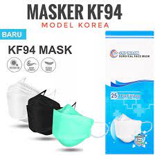 Masker Medis KF94 3ply JSP Isi 25pcs