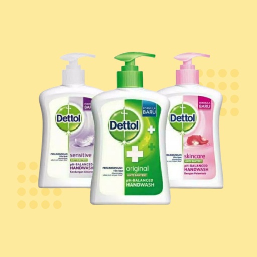 Sabun Cair Dettol Original/All Varian 225ml