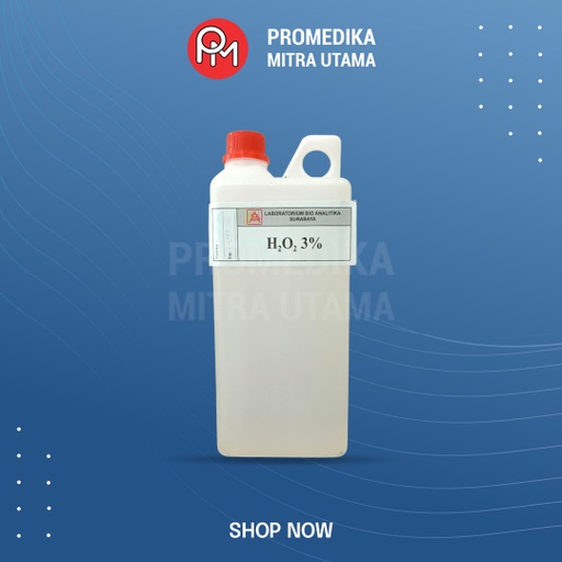 Hydrogen Peroxide (H2O2) 3% Bio Analitika 1 Liter