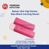 Bahan Ukir Gigi Dental Wax Block Carving Merah [Non Merk]