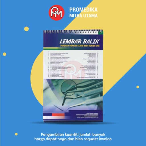 Lembar Balik Panduan Dokter Gigi