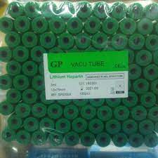 Tabung Darah 3ml Heparin Onemed Warna Hijau 1Pack