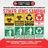 Sticker Sampah Pcs