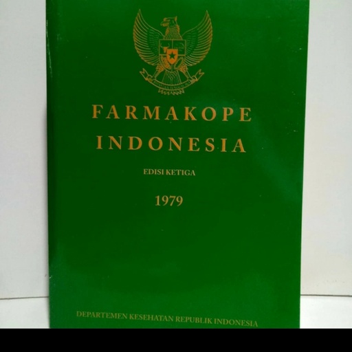 Buku Farmakope Indonesia Edisi 3