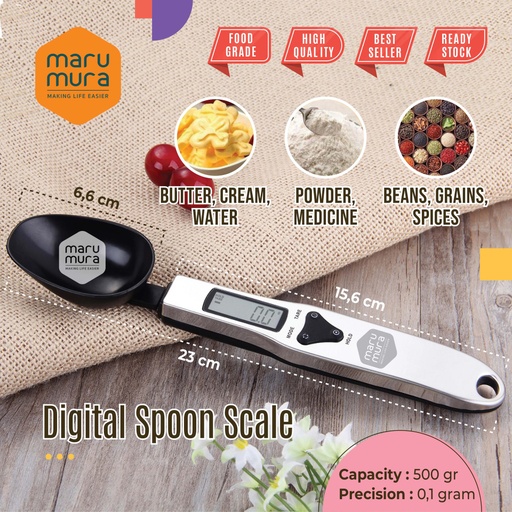 Timbangan Sendok Digital (Obat/Bumbu) 500gr