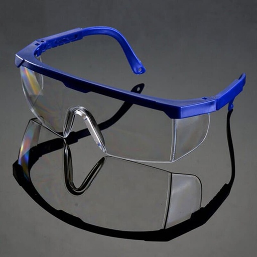 Kacamata Safety Frame Biru/Hitam