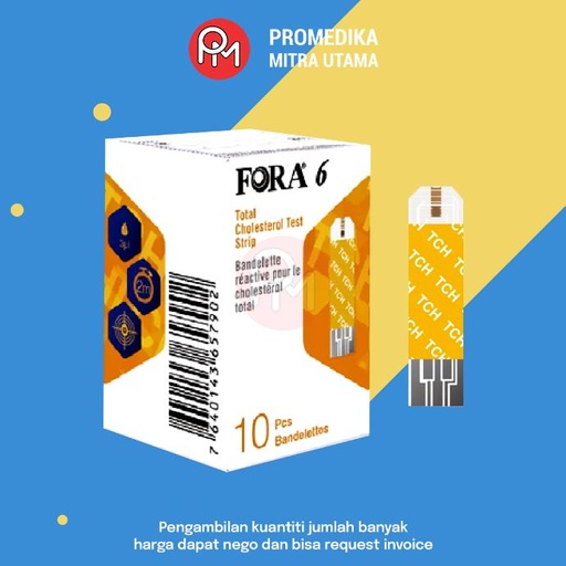 Strip Fora 6 Plus Kolesterol