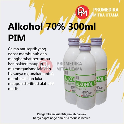 Alkohol 70% 300ml PIM