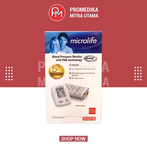 Tensi Digital Microlife With PAD Technology