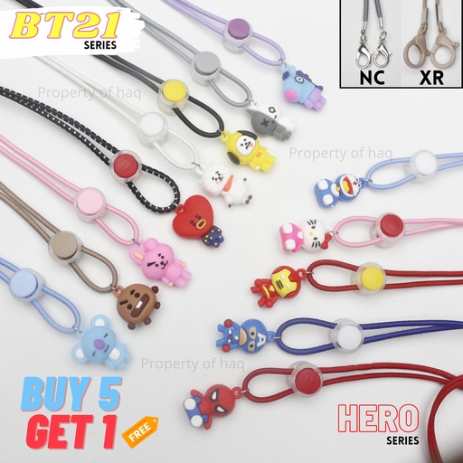 Tali Masker BT21 Karakter