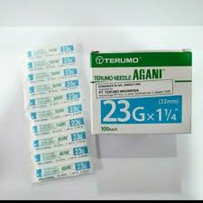 Disposable Needle Terumo Agani 23G Pcs