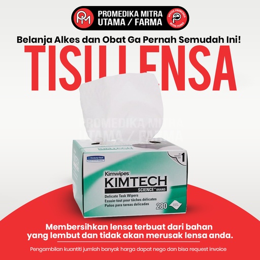 Tisu Lensa Optik Kimwipes Kimtech