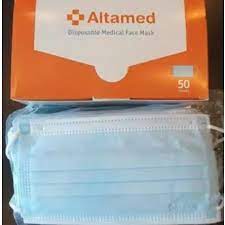 Masker Medis Headloop Altamed 3ply Sachet Isi 5pcs