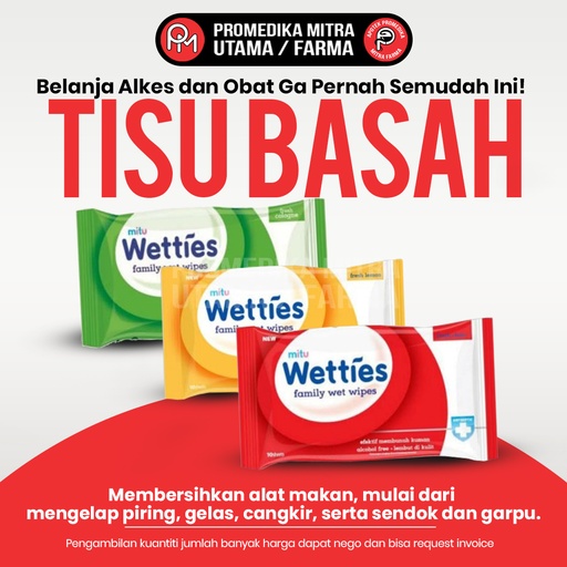 Tisu Basah Traveling Mitu