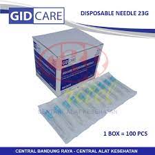 Disposable Needle Gidcare 23G Pcs