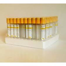 Tabung Darah 4ml Vacutainer Warna Kuning 1Pack Vaculab