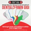 Dental Mirror / Kaca Bentuk Gigi [Non Merk]