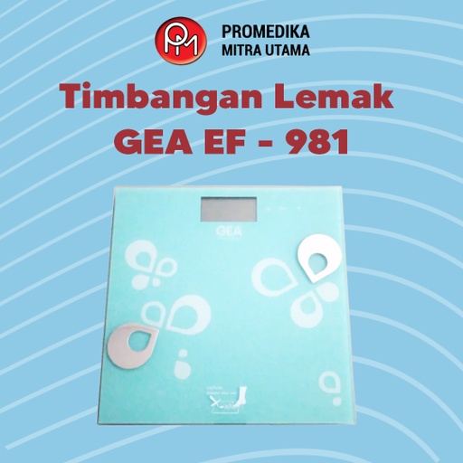 Timbangan Digital GEA Medical EF-981 Body Fat