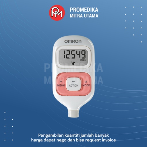 Step Counter Omron Walking Style HJ-203 Berbagai Warna