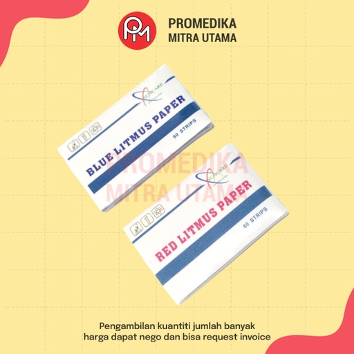 Kertas Lakmus Litmus Paper Suncare Warna Merah