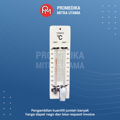 Thermometer Wet & Dry Yenaco Super Deluxe